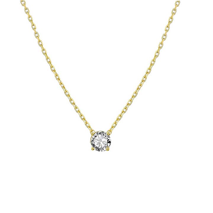 LIGHT POINT NECKLACE WITH ZIRCON - JN2440B772 and other Purchase Wholesale feste. Free Returns & Net 60 Terms on Faire trending on Faire.