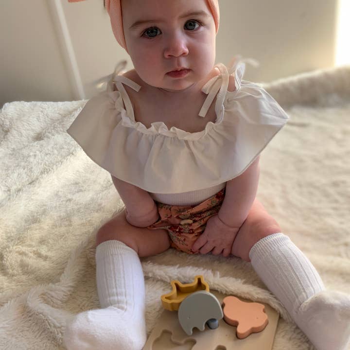 Ali+Oli - Wholesale Puzzle - Kids - Baby Soft Silicone Mini-Animal Puzzle (4pc) Toys for Toddler7