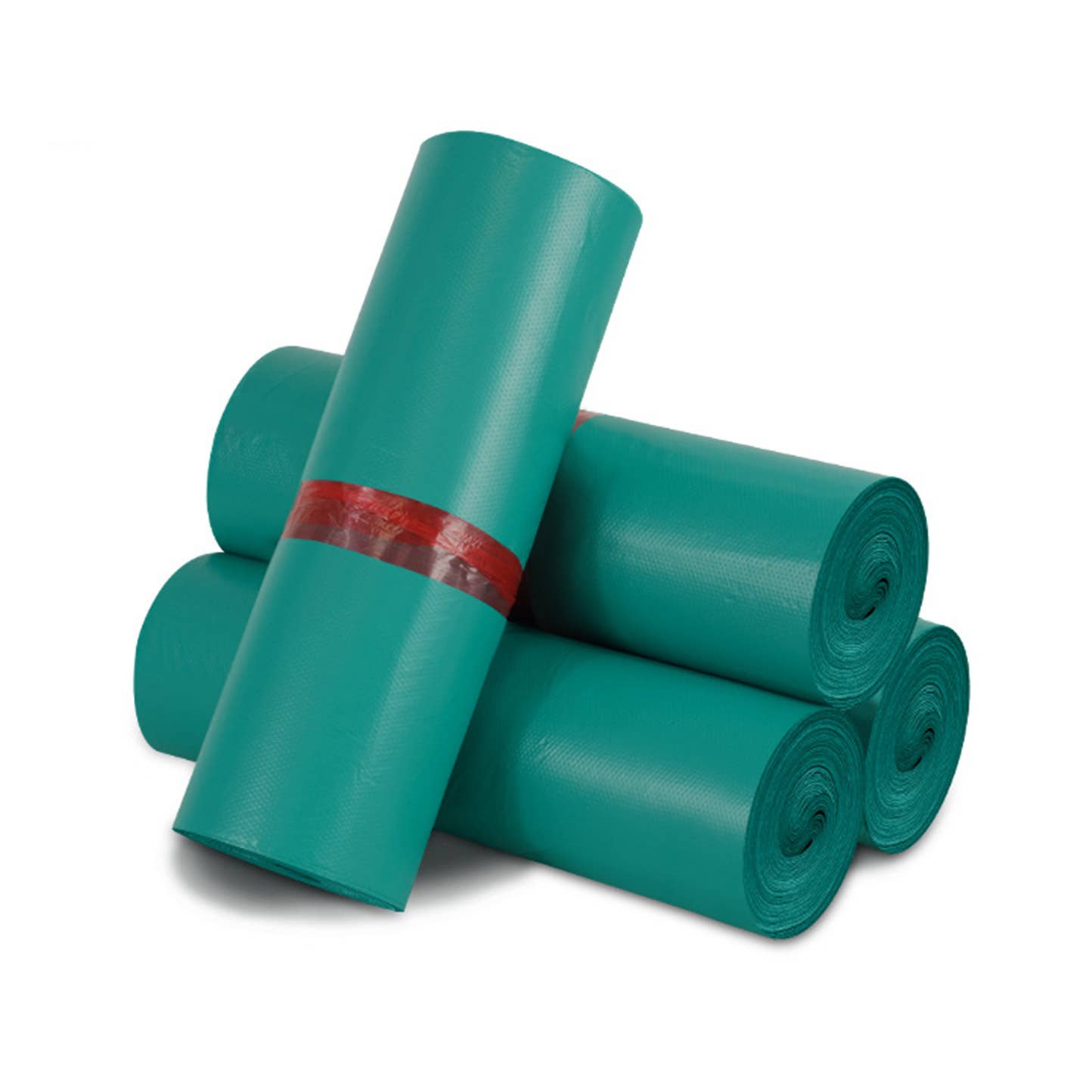 ByHome - Wholesale Envelopes - 100pcs, 5 sizes Dark green thickened poly mailing bag2