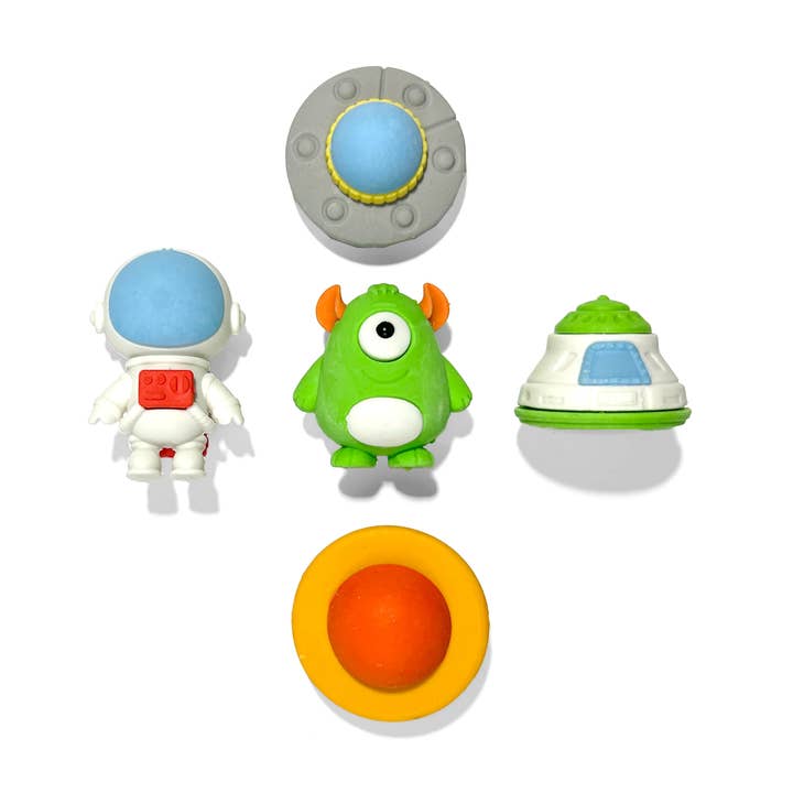 OOLY - Wholesale Eraser – Child - Outta This World: Scented Erasers (Set of 5)4