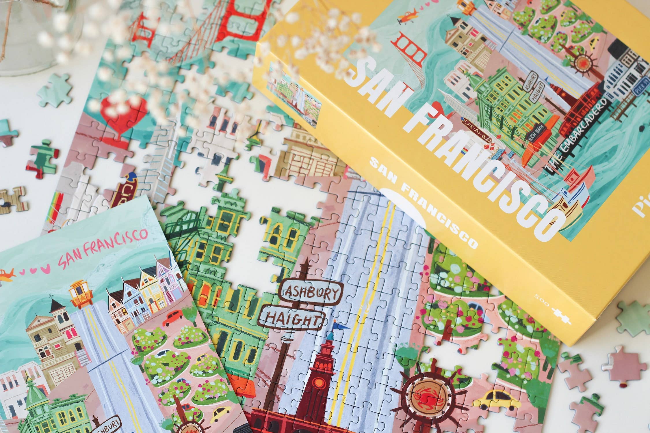 Piecely Puzzles - Wholesale Puzzle - Adult - San Francisco puzzle, 500 pieces1