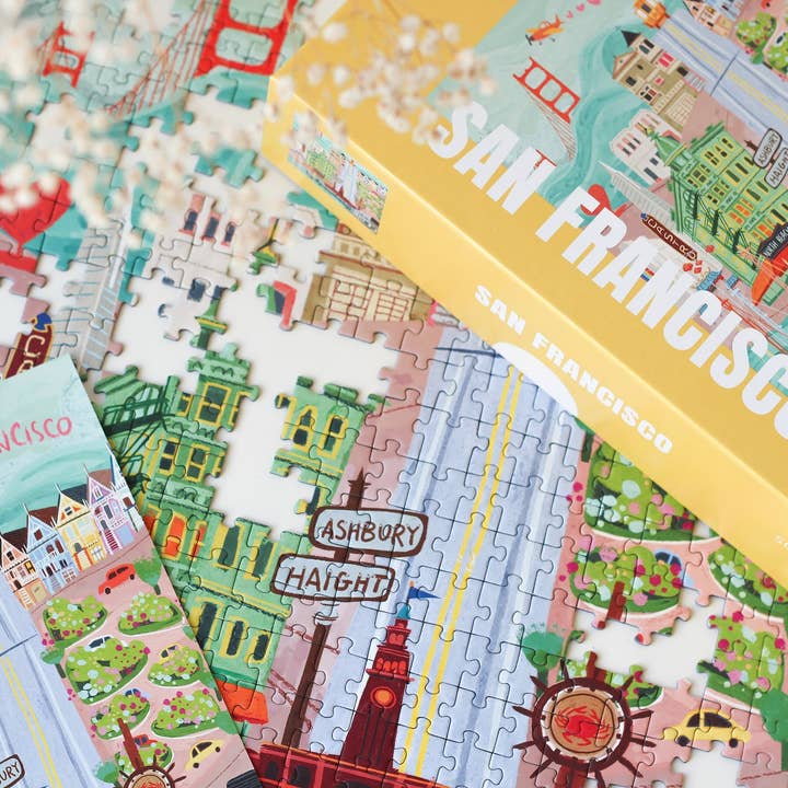 Piecely Puzzles - Wholesale Puzzle - Adult - San Francisco puzzle, 500 pieces1