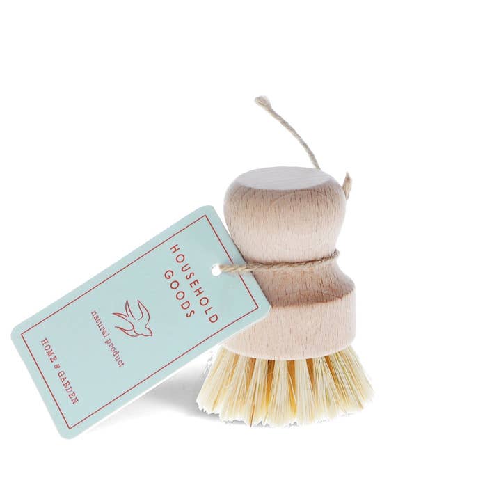 Rex London UK - Wholesale Cleaning Brush - Wooden Pot And Pan Scrubbing Brush