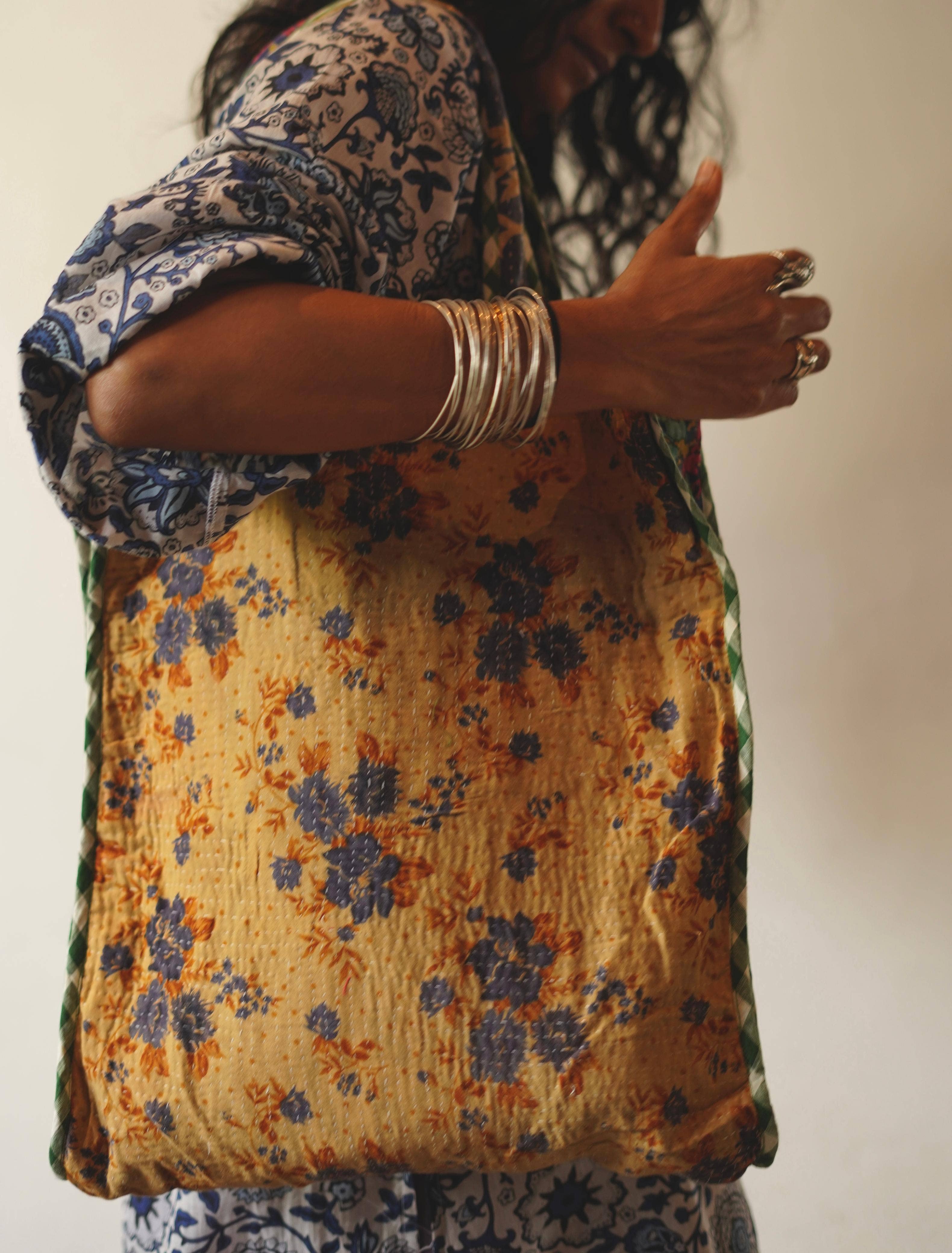 Annahmol - Wholesale Tote Bag - Women's - Vintage Textile one of a kind Cotton Totes3