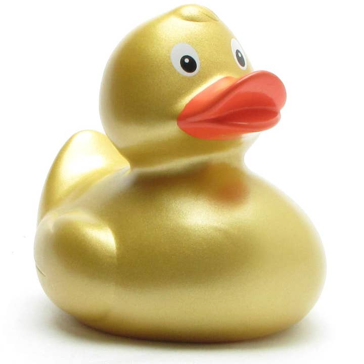 Duckshop – wholesale Bath toy – Baby – Rubber Duck Ursula gold - rubber duck