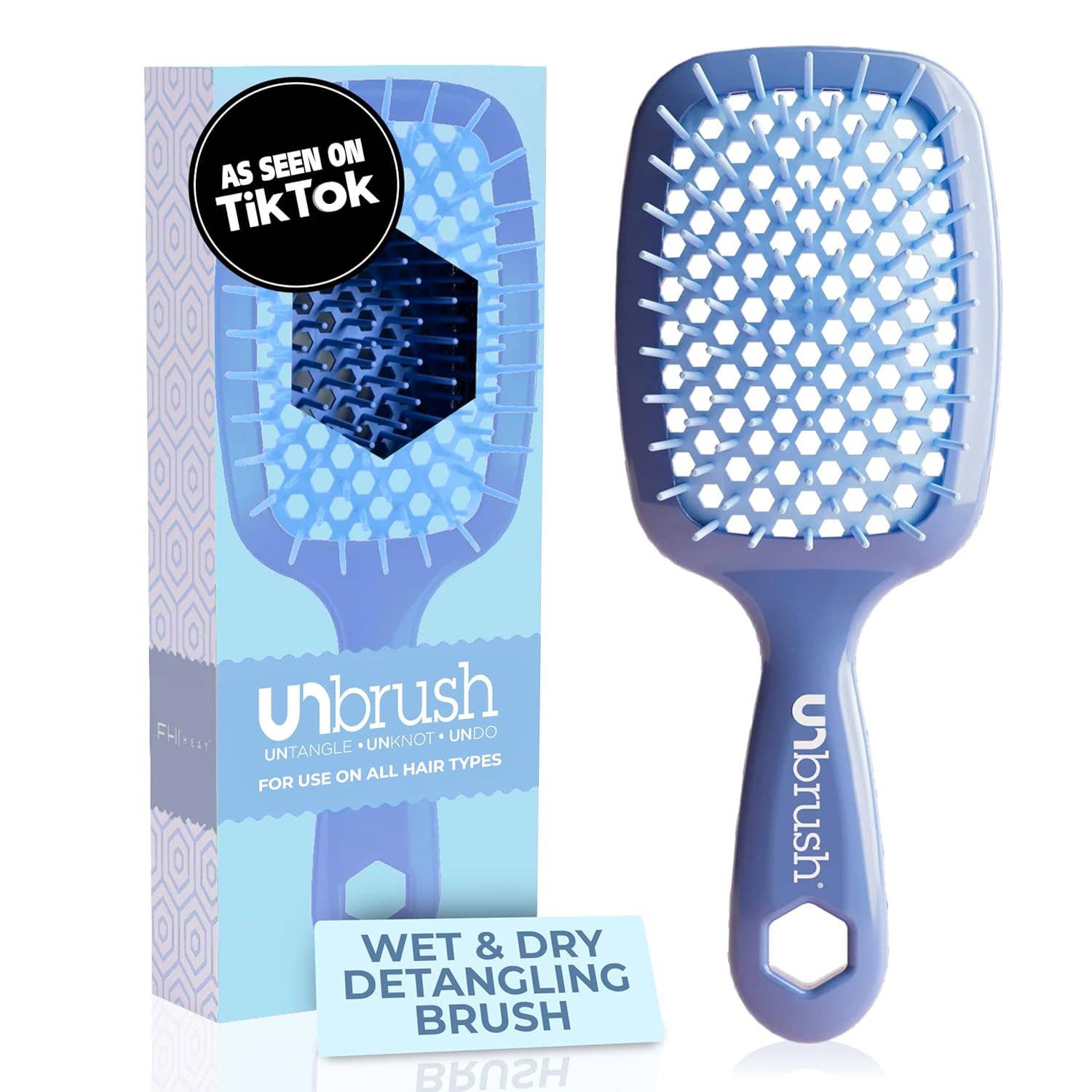 MEHIAZ – wholesale Hair brush/comb – FHI Heat UNbrush Detangling Brush for Wet & Dry Hair4