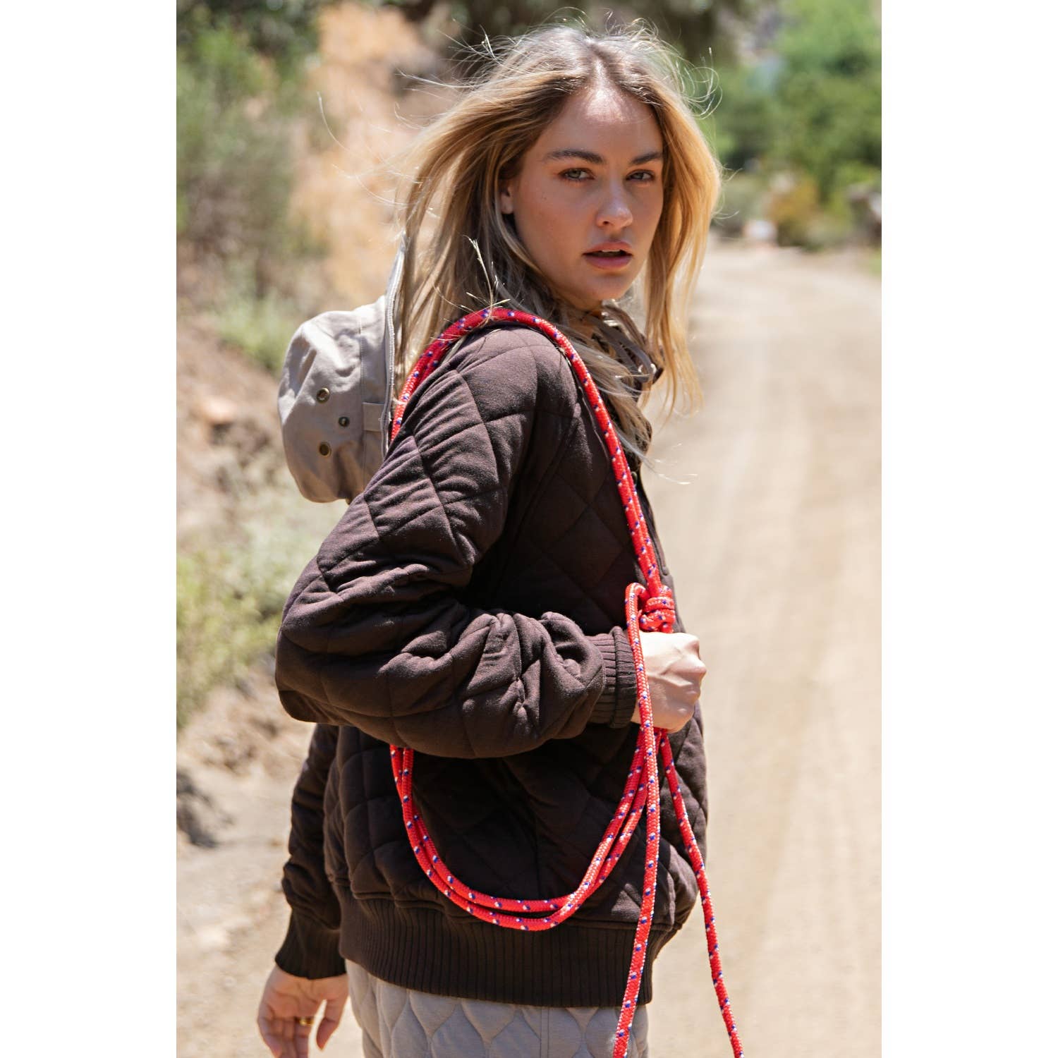 Rae Mode - Wholesale Lounge Top - Women's - QUILTED SNAP PULLOVER4