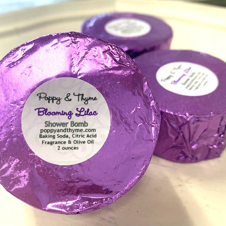 Blomstrende Syren Brusebombe/Damper for engroshandel hos Poppy & Thyme