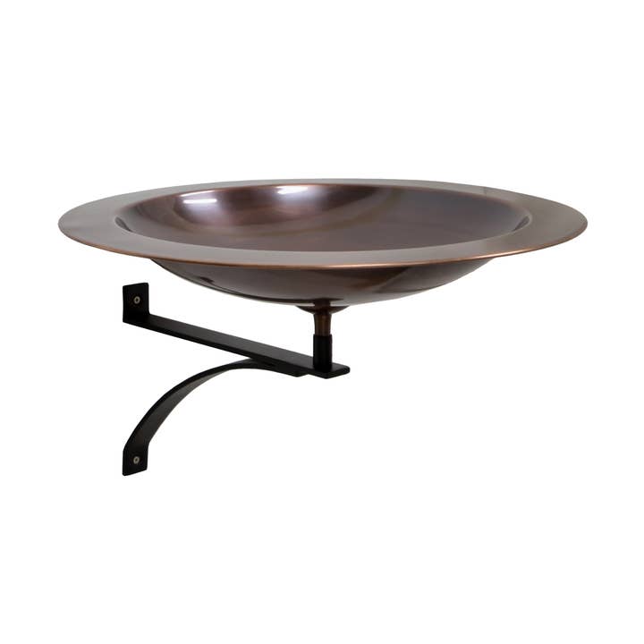 18" Classic Copper Birdbath - Väggfäste för wholesale av ACHLA Designs