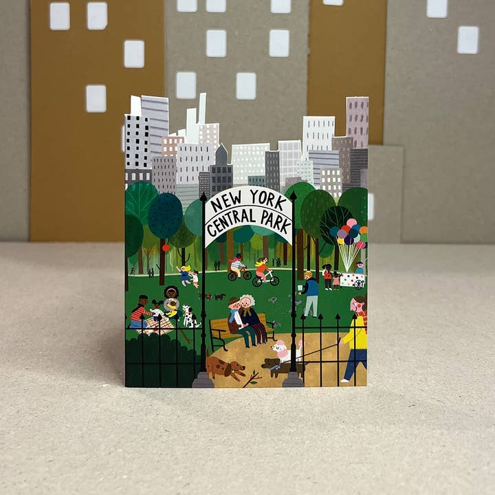 NEW YORK CENTRAL PARK A6 Card for wholesale by Jolly Awesome