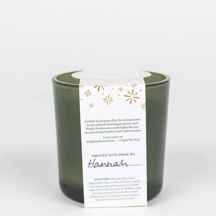 Bright Endeavors - Wholesale Jar/Filled Candle - Juniper Berry & Fir Soy Candle1