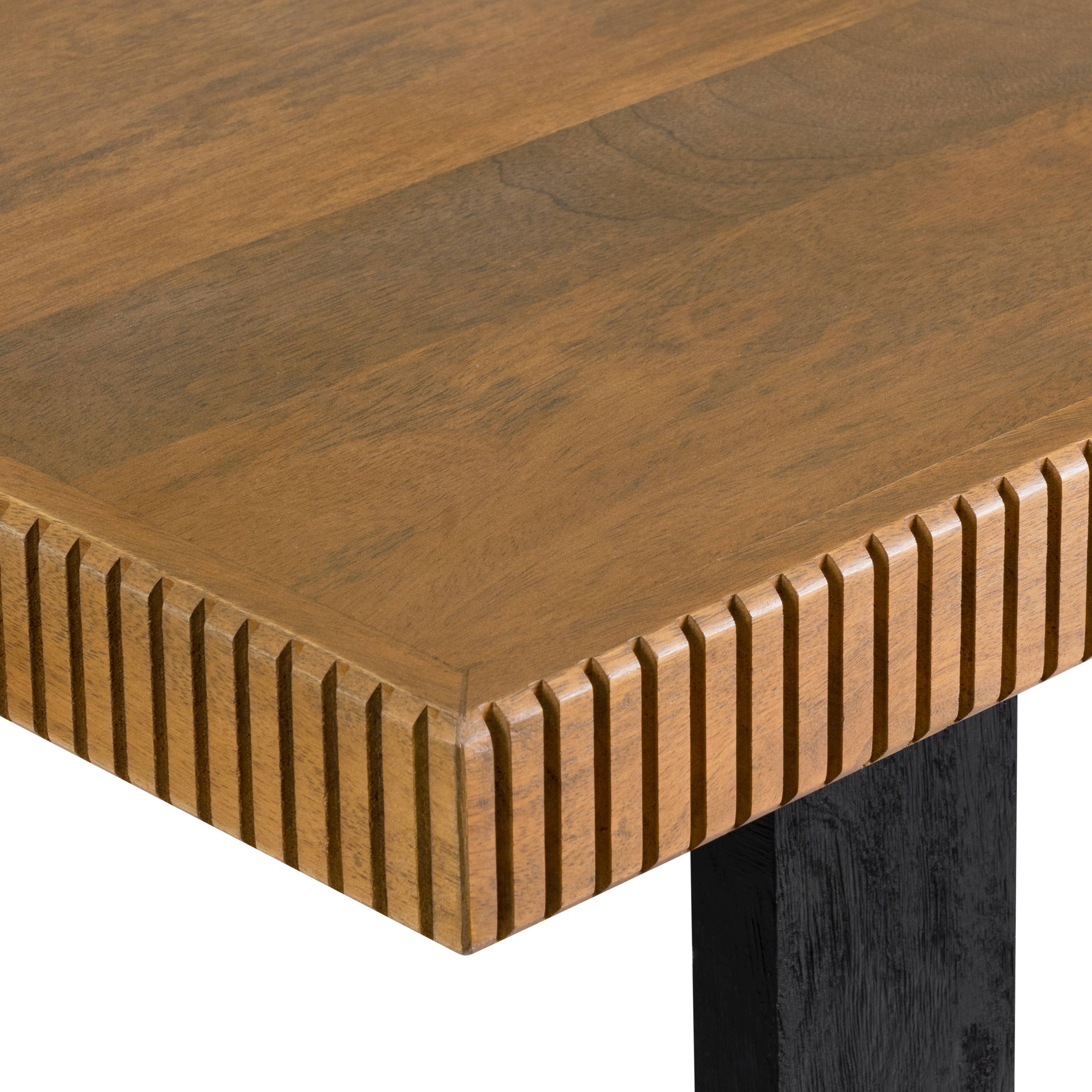 MH London - Vente Sous-main - Bureau d'ordinateur en bois massif Ancona8