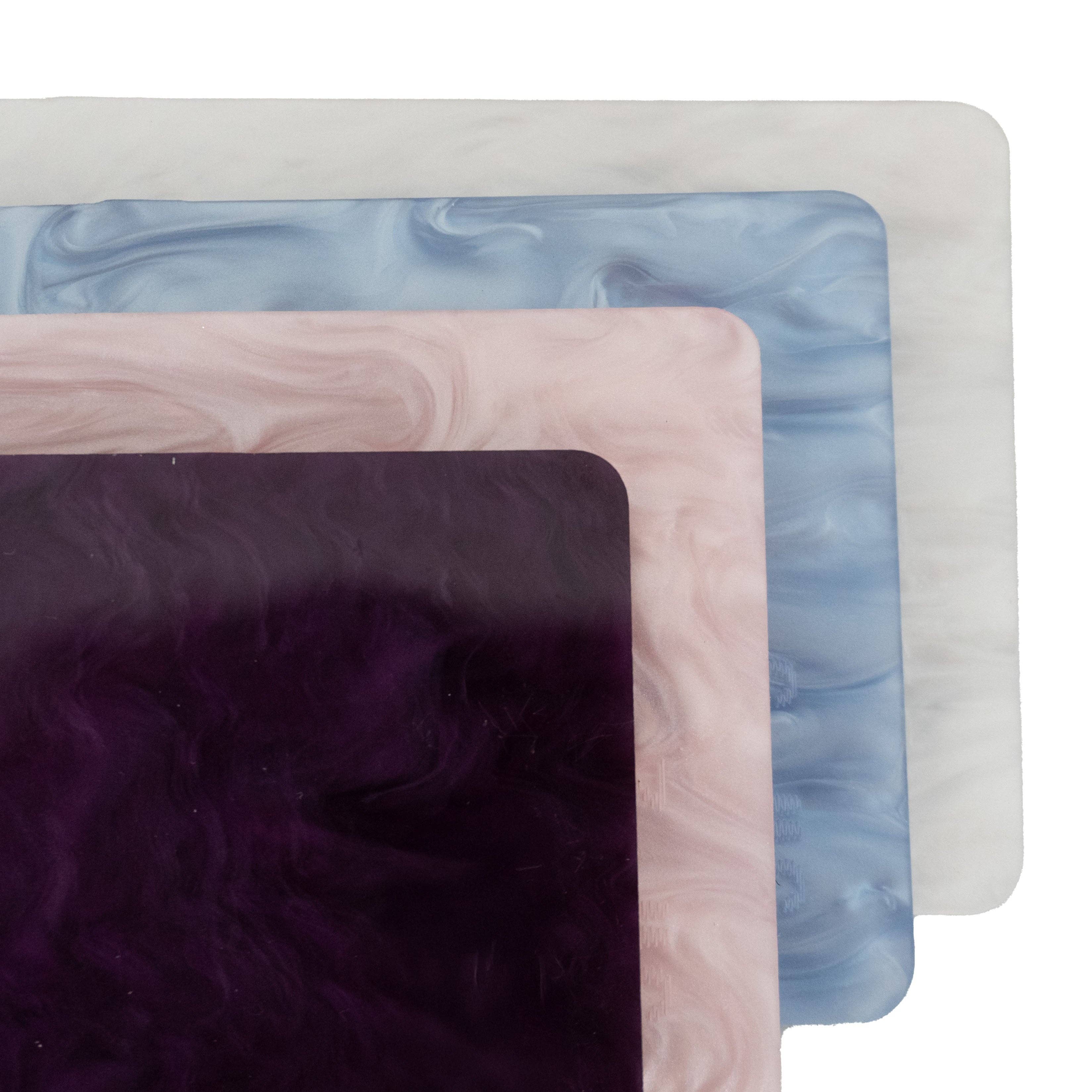 Simple & Sentimental - Wholesale Craft Supplies - 1/8" White Marble Cast Acrylic Sheets2