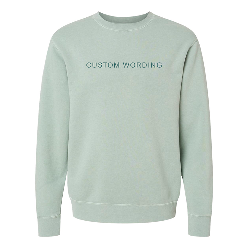 Jupmode - Wholesale Graphic Sweatshirt - Unisex - Custom Embroidered Tone on Tone Sweatshirt6