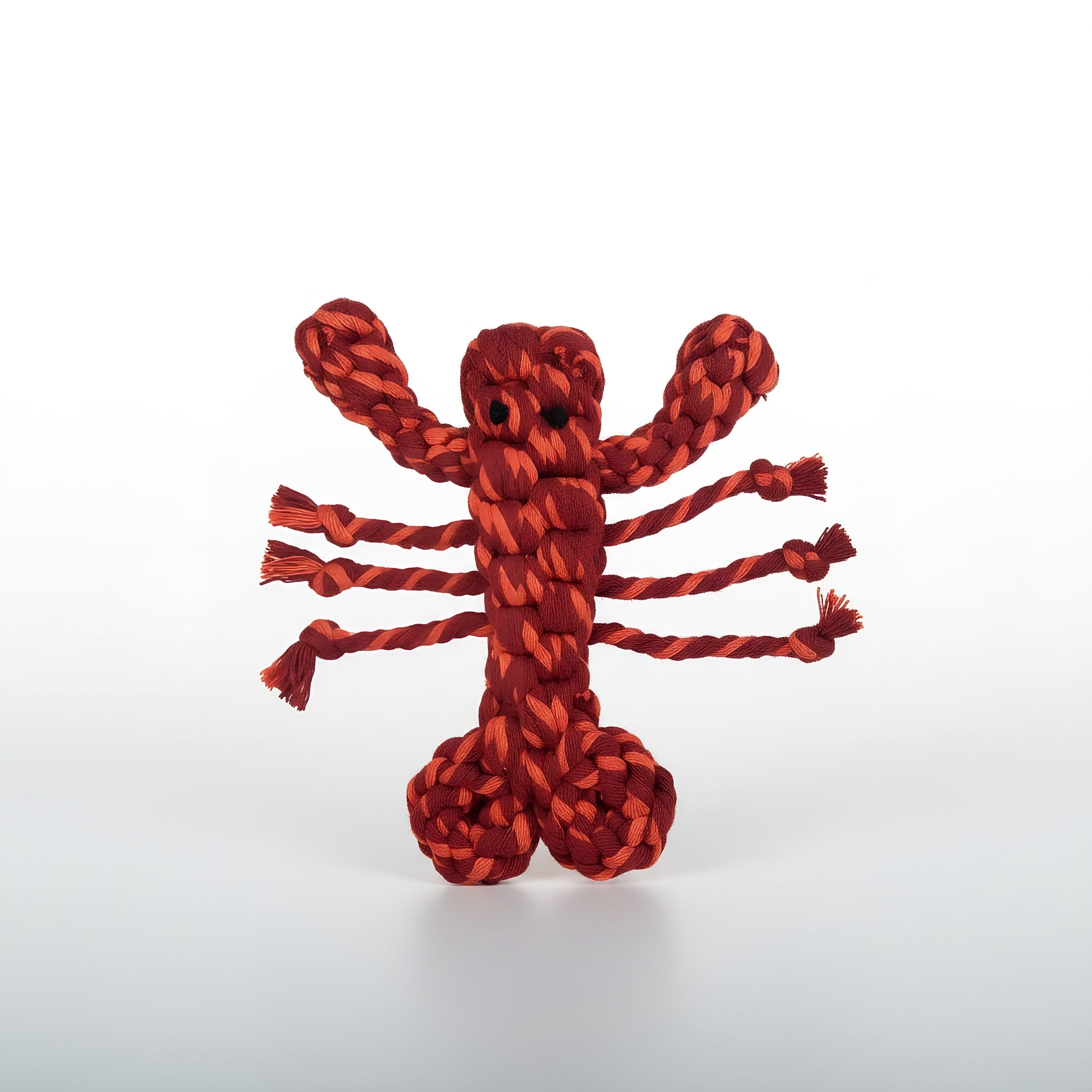 Monli Handcrafted Pet Toys – Engroshandel Tovlegetøj - Hund – Nyhed: Coral Pop Hummer Kæledyrslegetøj | Tykere og Stærkere5