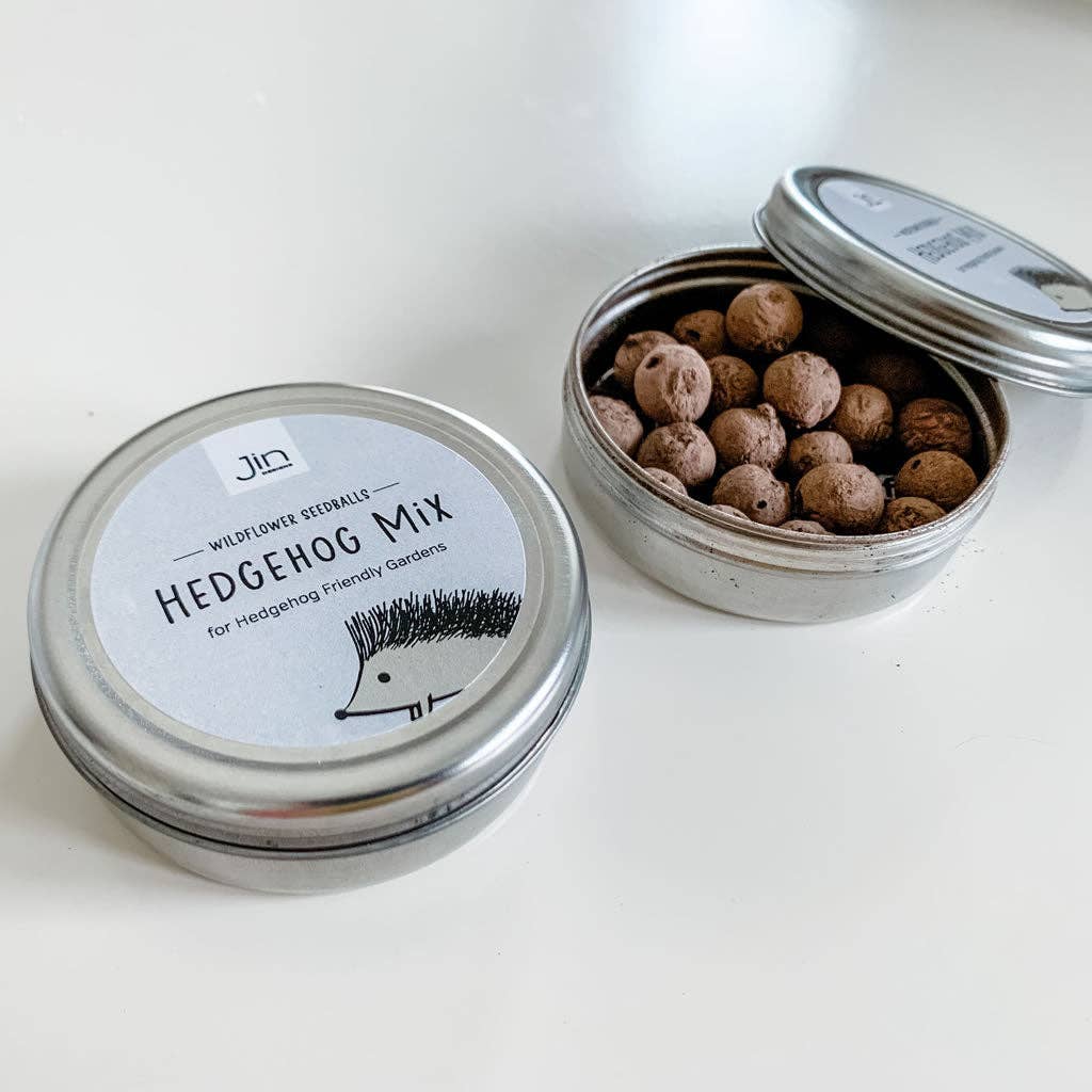 Jin Designs - Wholesale Plant pot - Hedgehog Mix Wildflower Seedballs2