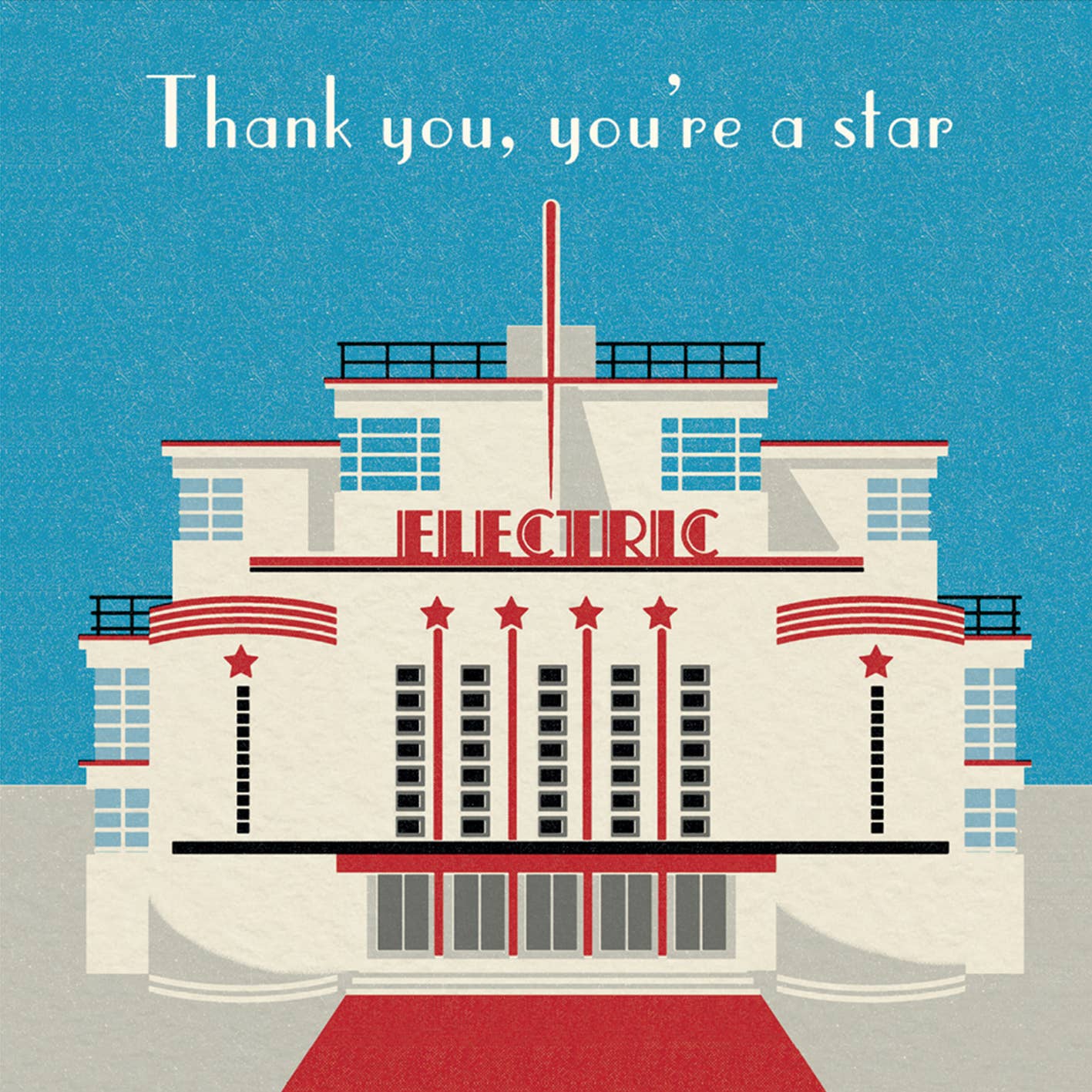 Pennychoo – wholesale Thank you card – Moderne Words: Thank You1