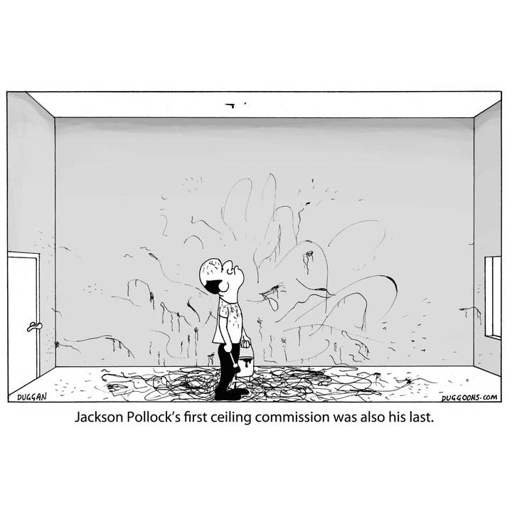 Grußkarte zur Kunstgeschichte für alle Anlässe#622 für den Großhandel von Duggoons Greeting Cards