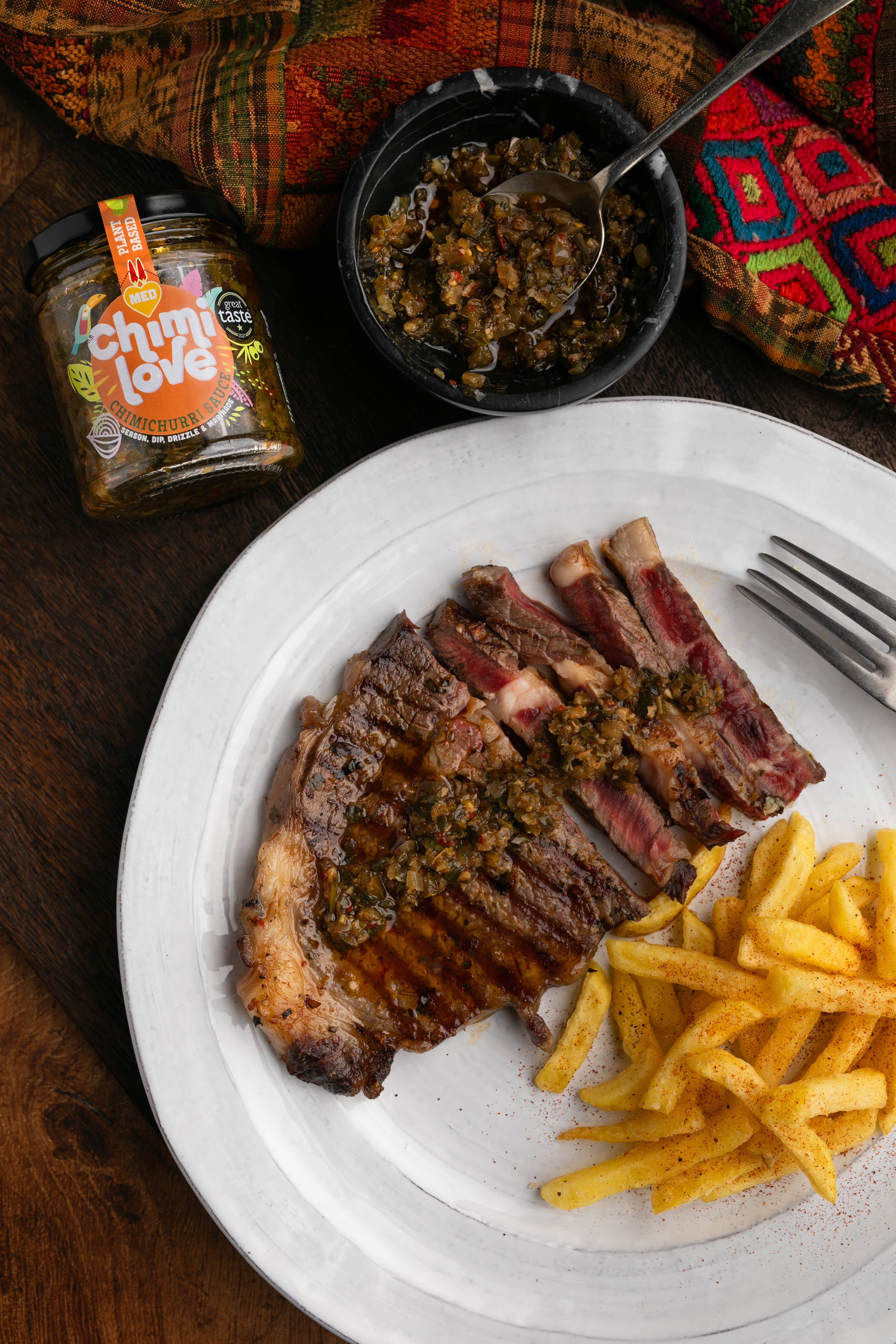 Chimilove - Wholesale Sauce - CHIMICHURRI MEDIUM, PLANT-BASED2