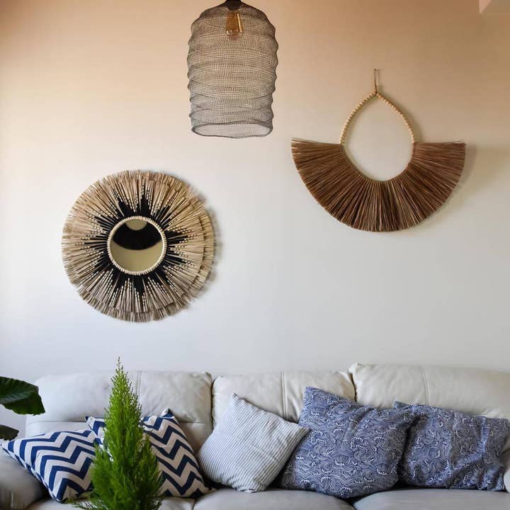 Joglo living - Wholesale Lampshade - Watu Silver - metal wire lampshade3