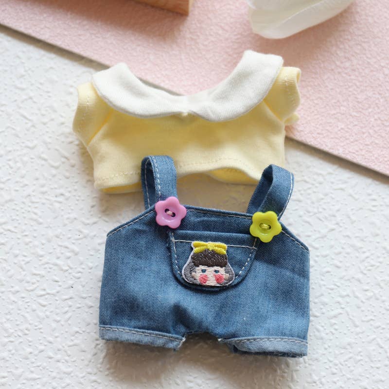 Sparkling Extras - Wholesale Toy Set - Kids - Handmade 3D Flower White Tulle Dress With Bow Doll Clothes1