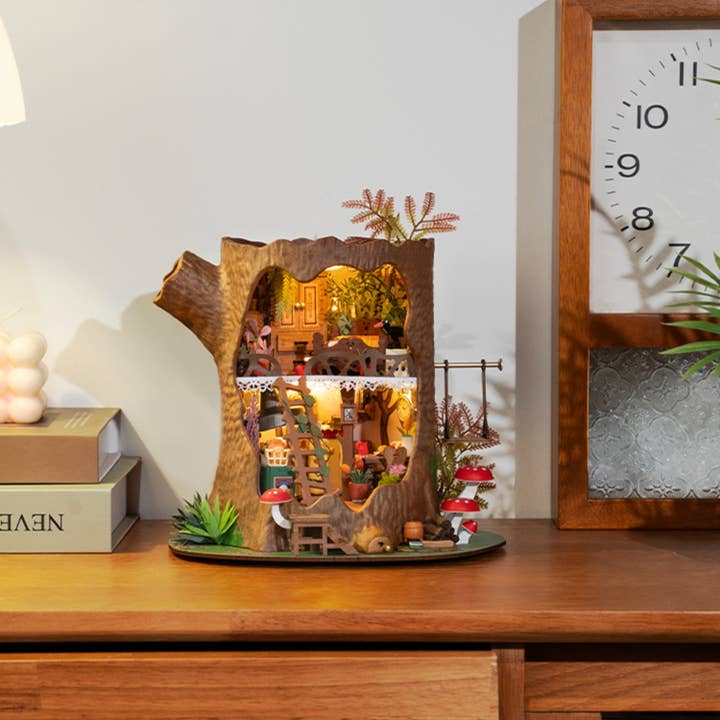 Magnote - Wholesale DIY Craft Kit - Rolife Fairytale Tree House DIY Miniature House Kit2