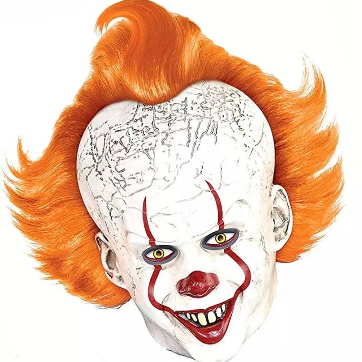Lelaffet - Wholesale Costume - Unisex - It Mask Pennywise Scary Clown Halloween Masks for Adult