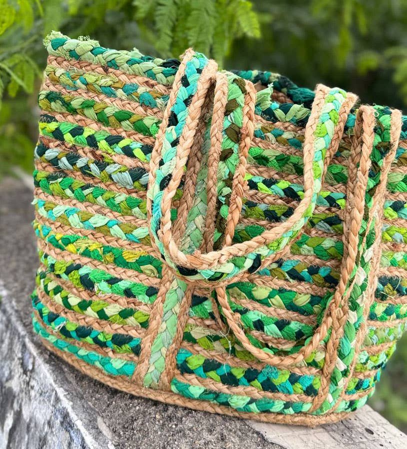 GYPSY STUDIO - Wholesale Beach bag - Natural Vibe Women’s Jute Shoulder Style Purse Bags1