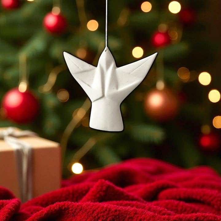 moij design - Wholesale Christmas Decoration - Porcelain angel for hanging4