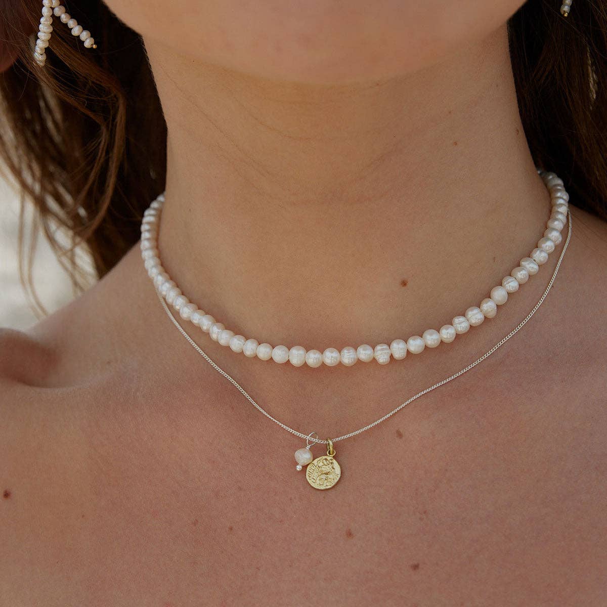 Palas Jewellery - Wholesale Pendant/Charm Necklace - Safe Travels (Saint) Dreamweaver Necklace1