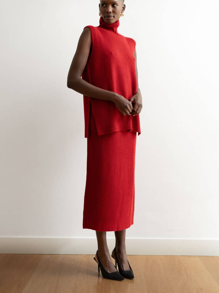 Falda Keira para venta al por mayor de Bel Cashmere S.C.