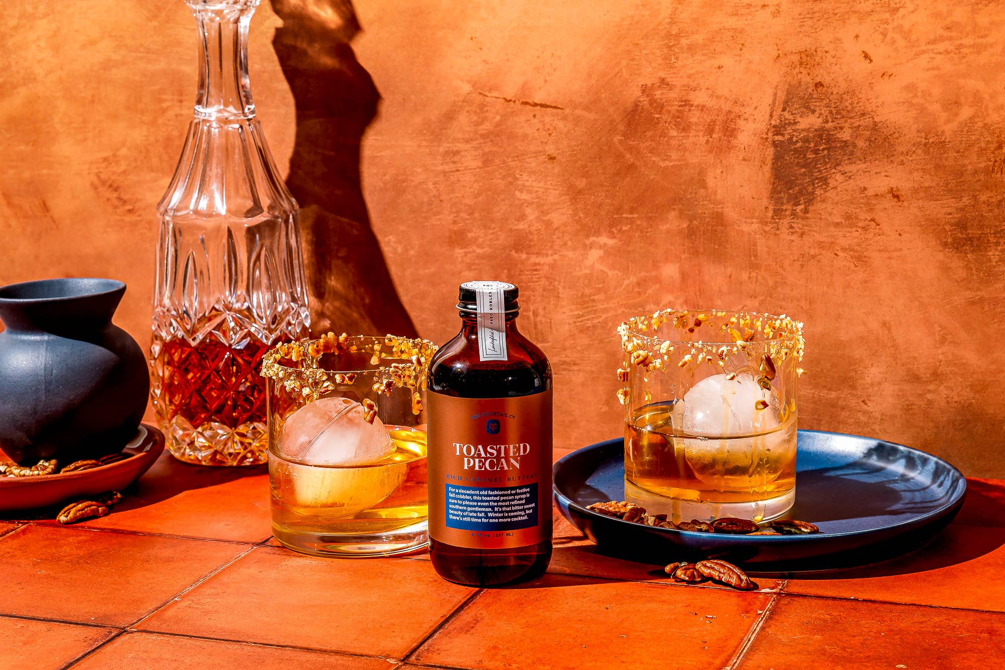 Yes Cocktail Co - Vente Mélange/sirop pour cocktails - Sirop de pacanes grillées5