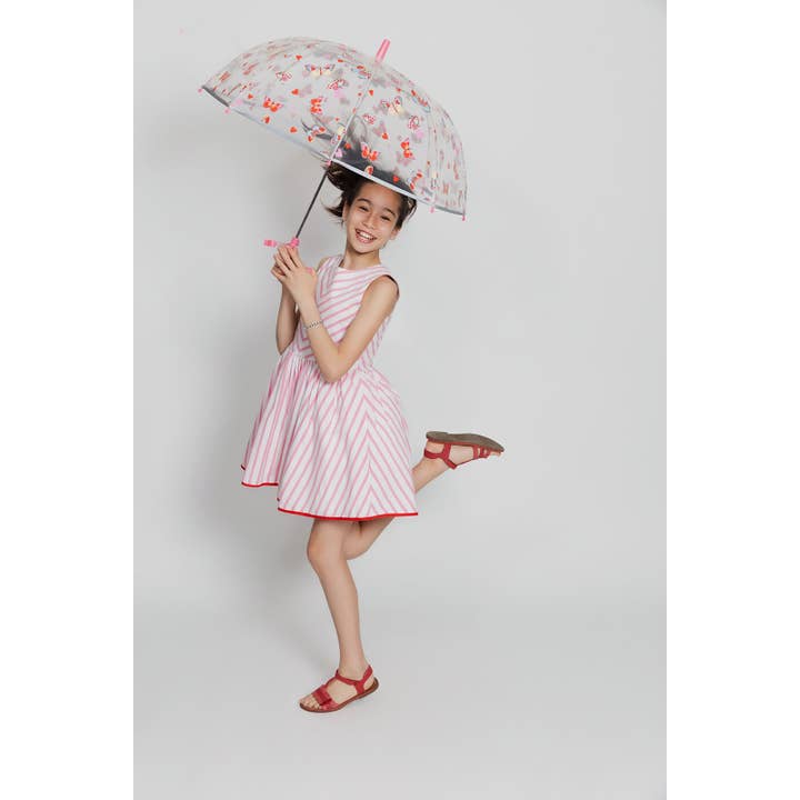 SMATI - Wholesale Umbrella - Kids - Child's Transparent Butterfly Umbrella