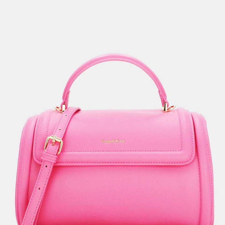 Tom&Eva (F.D.M diffusion) - Wholesale Top Handle Bag - Women's - Bowling Handbag-69128