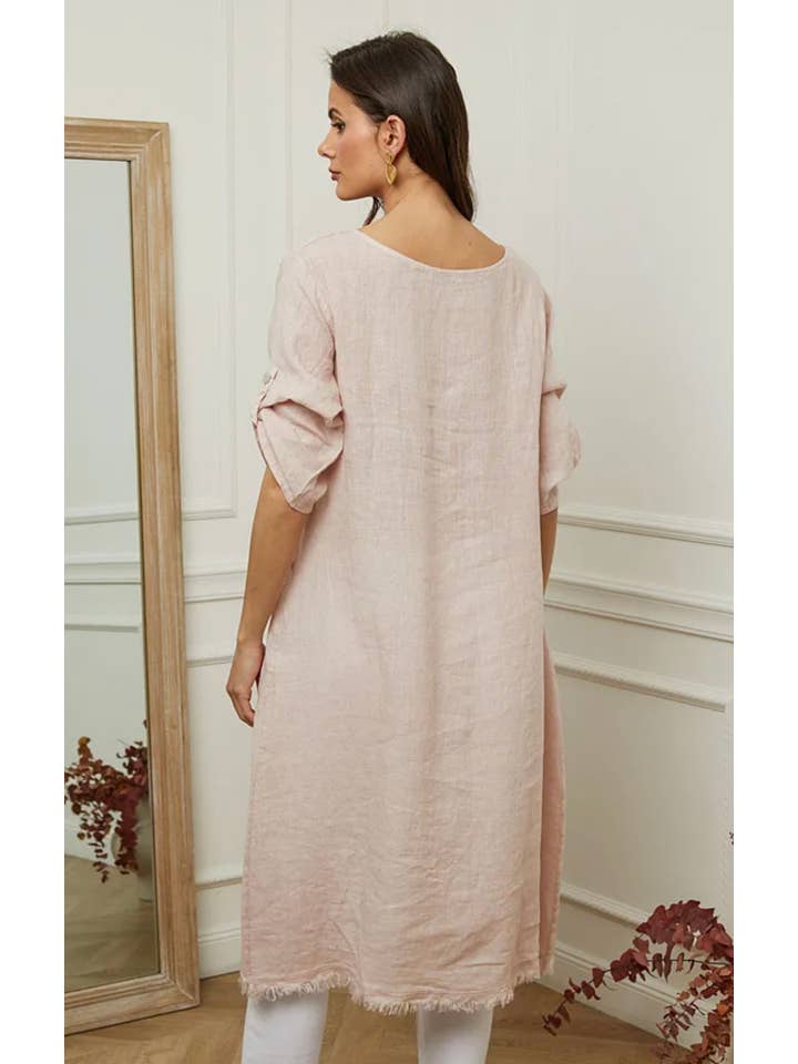 LÉA & LUC – Engroshandel Kjole - Dame – 100% hør kjole REF. 724821