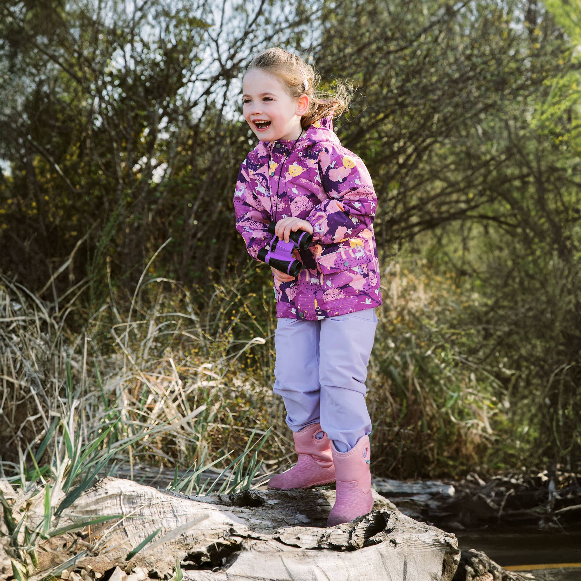 Jan & Jul - Vente Imperméable – enfant - Veste imperméable Cozy-Dry | Purple Dream7