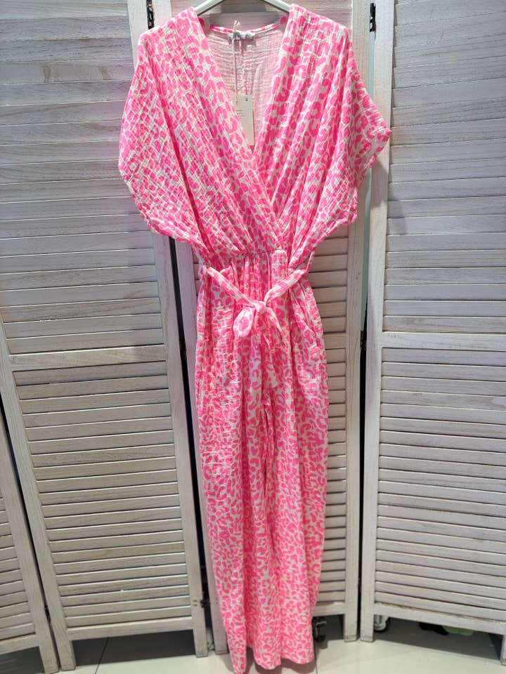 VICTORIA&ISAAC - Venta al por mayor Peto - Mujer - Mono fluido con estampado - A105-13