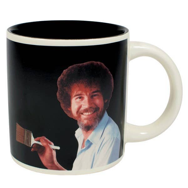 Unemployed Philosophers Guild – wholesale Kaffekoppar – Bob Ross Art Värmeväxlande kaffemugg2