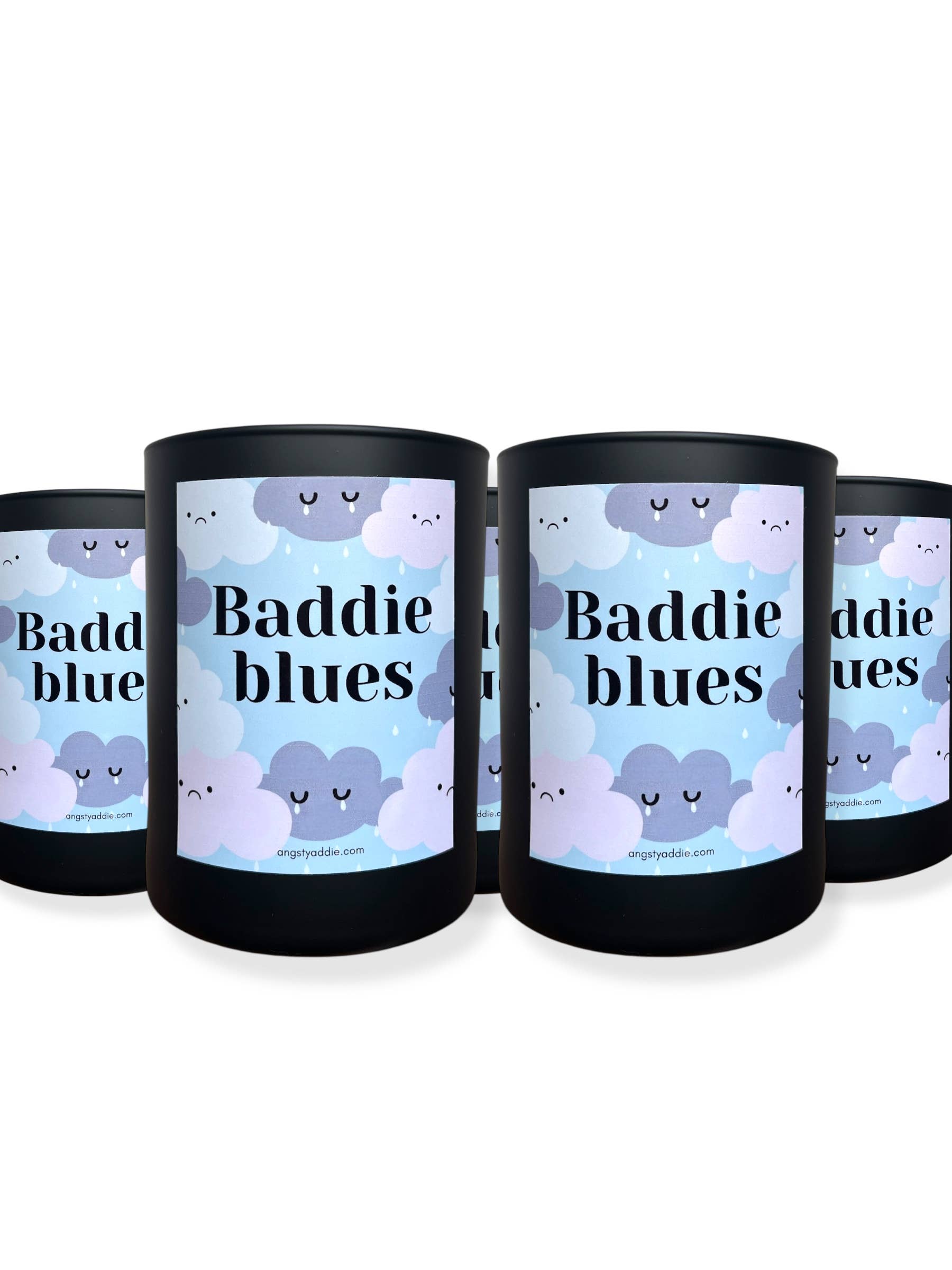 Angsty Addie - Wholesale Jar/Filled Candle - Funny sympathy gift, funny grief gift, mental health candle 4