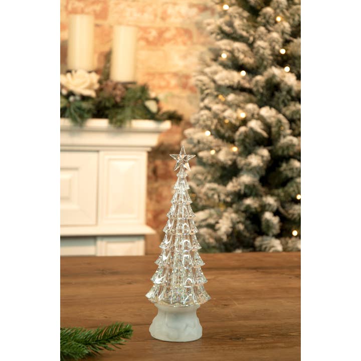 Starlight Collection - Wholesale Christmas decoration - Clear LED Christmas Tree Snow Globe1