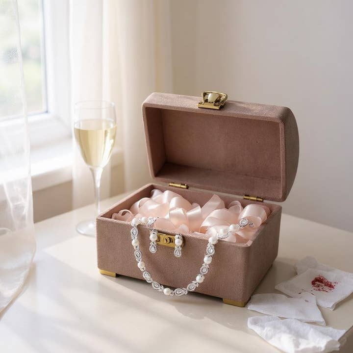 Athena Bridal Jewellery - Wholesale Jewellery set - CZ COLLECTION - LUXE PEARL NECKLACE SET - CZNK 272 SILVER9