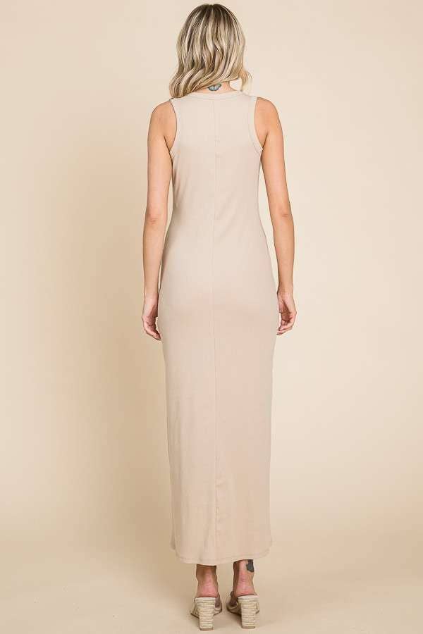 Culture Code - Wholesale Dress - Women's - CRD1616 - SCOOP NECK TANK MAXI DRESS3