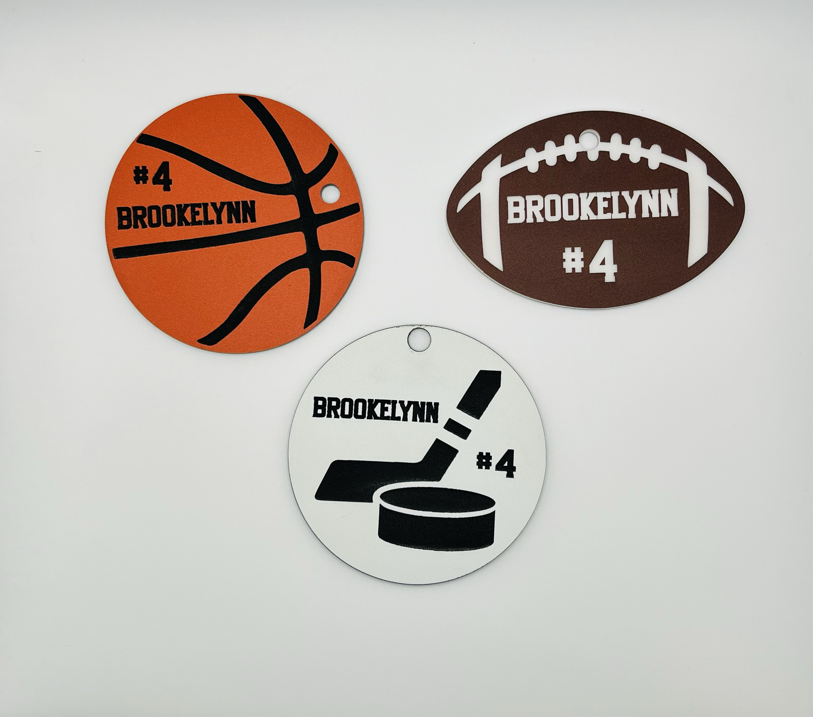 Monroe Meadow Boutique - Wholesale Bag Strap - Unisex - Sport Bag Tag, Baseball, Hockey, Basketball, Soccer Football1