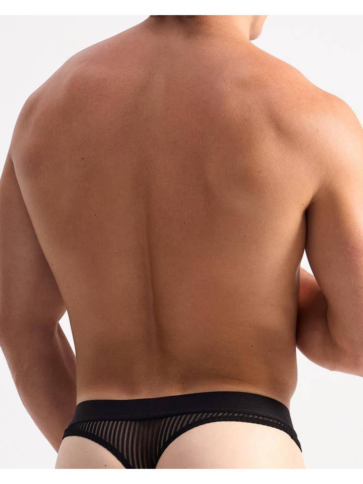 TEAMM8 - Wholesale Underwear – Men's - Casanova Thong - Noir2