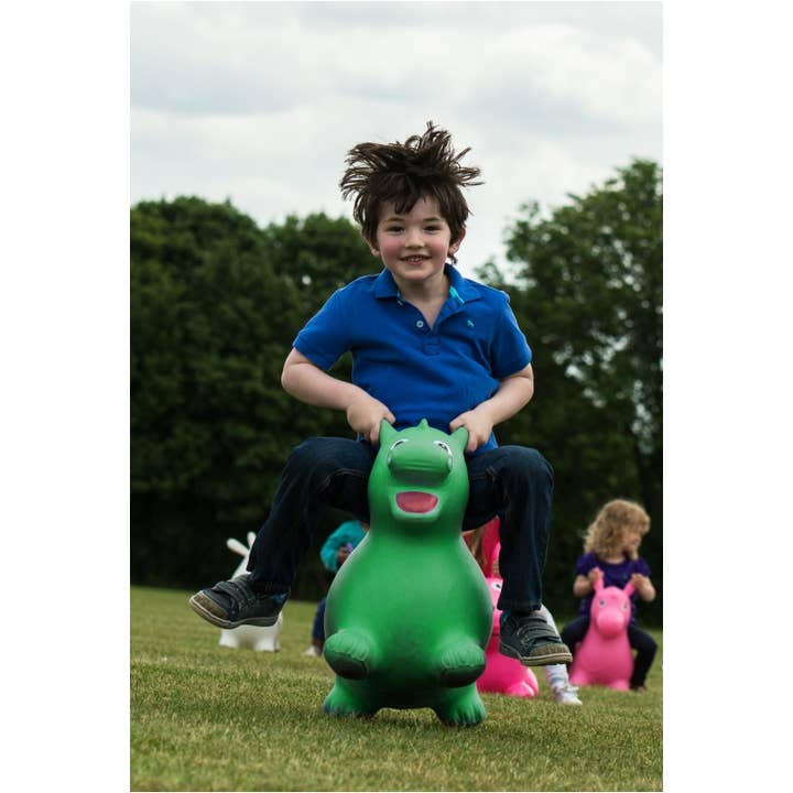 Hippychick – wholesale Inflatable toy – Child & baby – Happy Hopperz - Green Dino