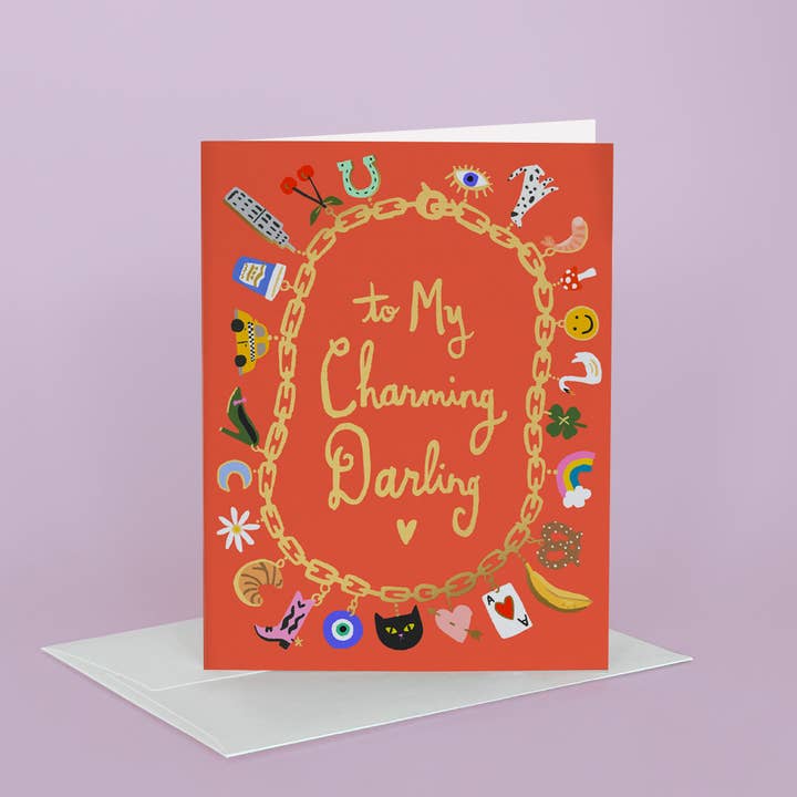 Idlewild Co. – wholesale Alla hjärtans dag-kort – Charmig Älskling Valentinkort Kärlekshälsning