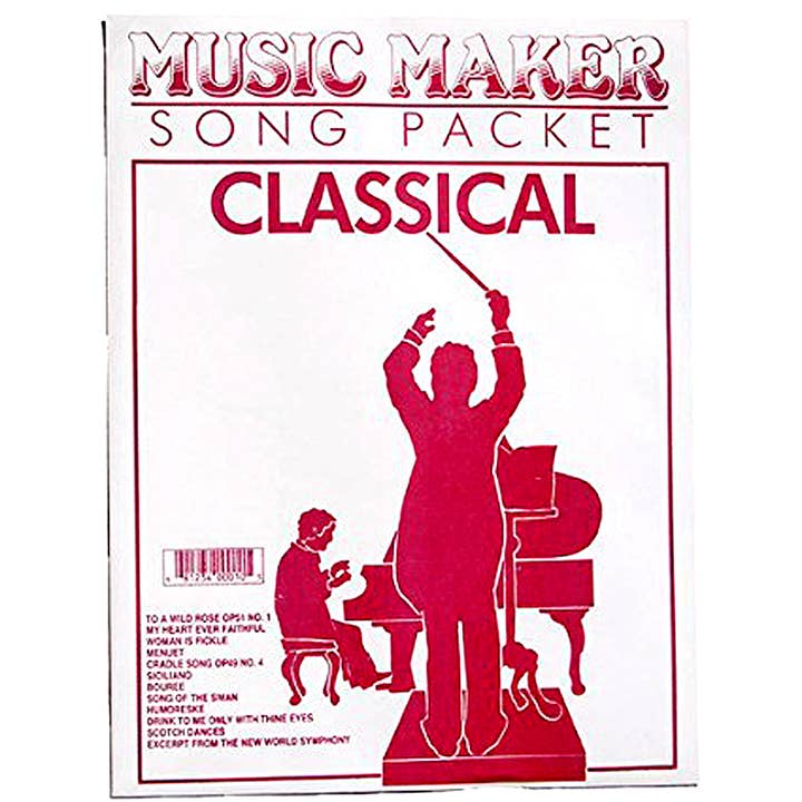 Classical accessory music for the Music Maker for wholesale by European Expressions