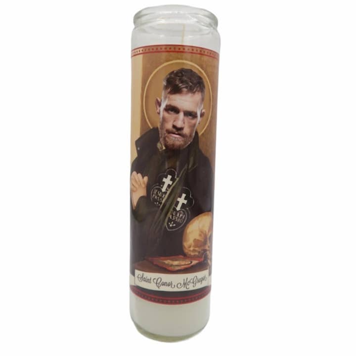 Conor McGregor - Vela de oración devocional para venta al por mayor de The Luminary and Co.