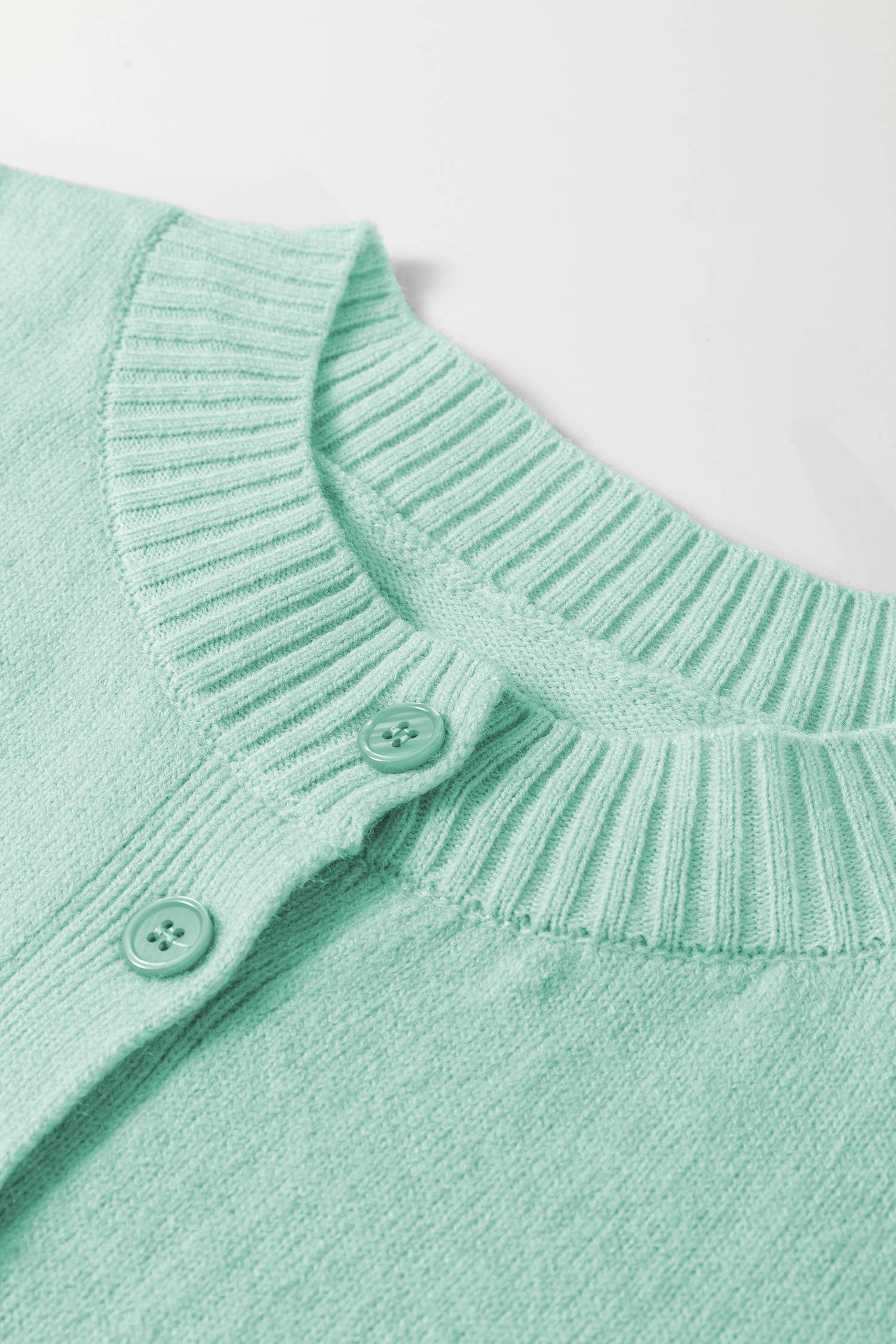 66DISCO - Vente Cardigan – femme - Cardigan en maille à manches 3/4 avec boutons (S-XL)23