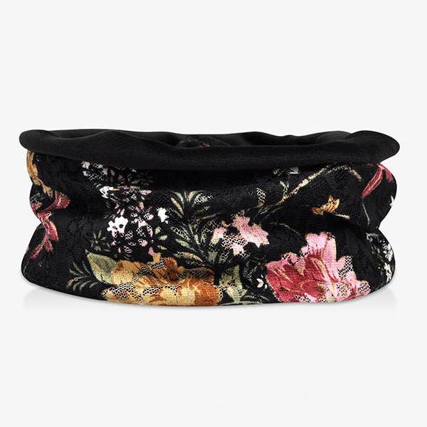 VividLux - Wholesale Beanie – Women's - Lace-paneled Floral All seasons Hood